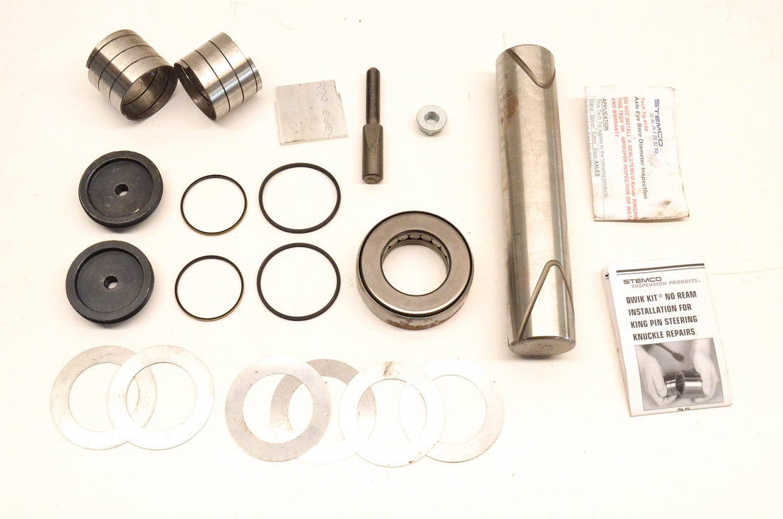 K122E Stemco Kaiser Qwik Kit No Ream King Pin Set Eaton 12000# Axle