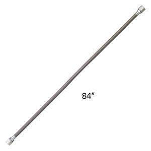 Tectran 19DSW384 Air Compressor Discharge Hose Assembly (, 84" Length, Dual 5/8" 45 DegreesFemale Swivel)