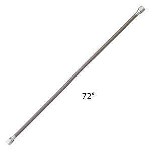Tectran 19DSW372 Air Compressor Discharge Hose Assembly (, 72" Length, Dual 5/8" 45 DegreesFemale Swivel)