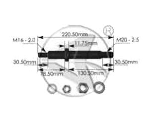 Automann Kenworth Shock Bracket Stud MK16949
