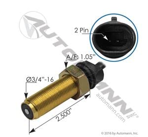 Aftermarket replacement 577.55501, Speed Sensor Navistar International IHC 97-07 Applications - Cross Reference 3528003C1