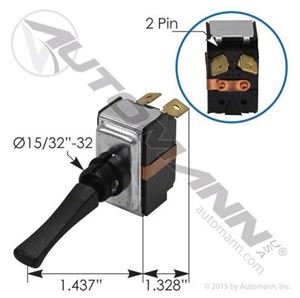 577.59301, KenworthK 301-301 Electrical Switch - SPDT, Momentary