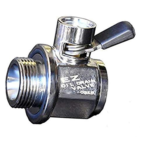 EZ (EZ-102) Silver Oil Drain Valve