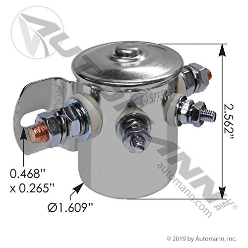 STARTER SOLENOID 4 TERMINAL 85 AMP/12 VOLT