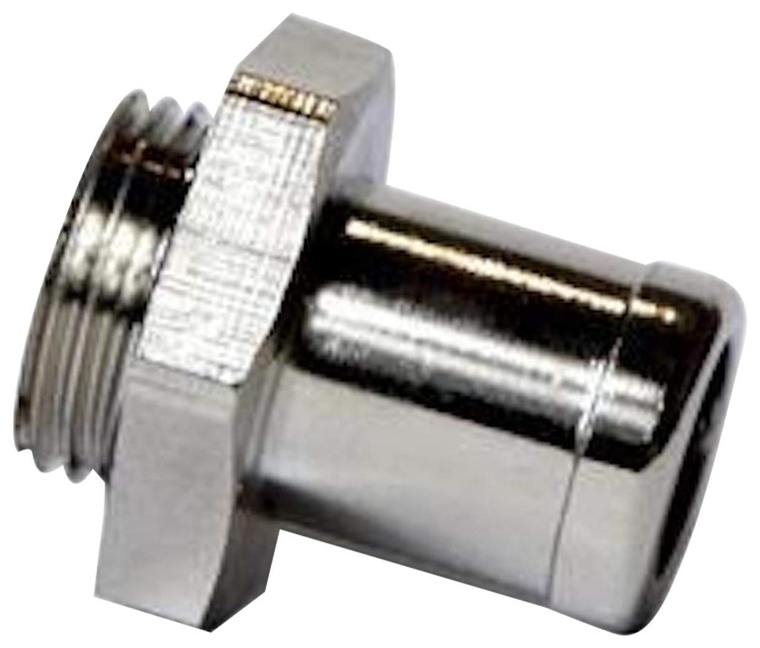 EZ Oil Drain Valve (H-001) Straigt Hose End - 3/8" Straight, Small, Silver