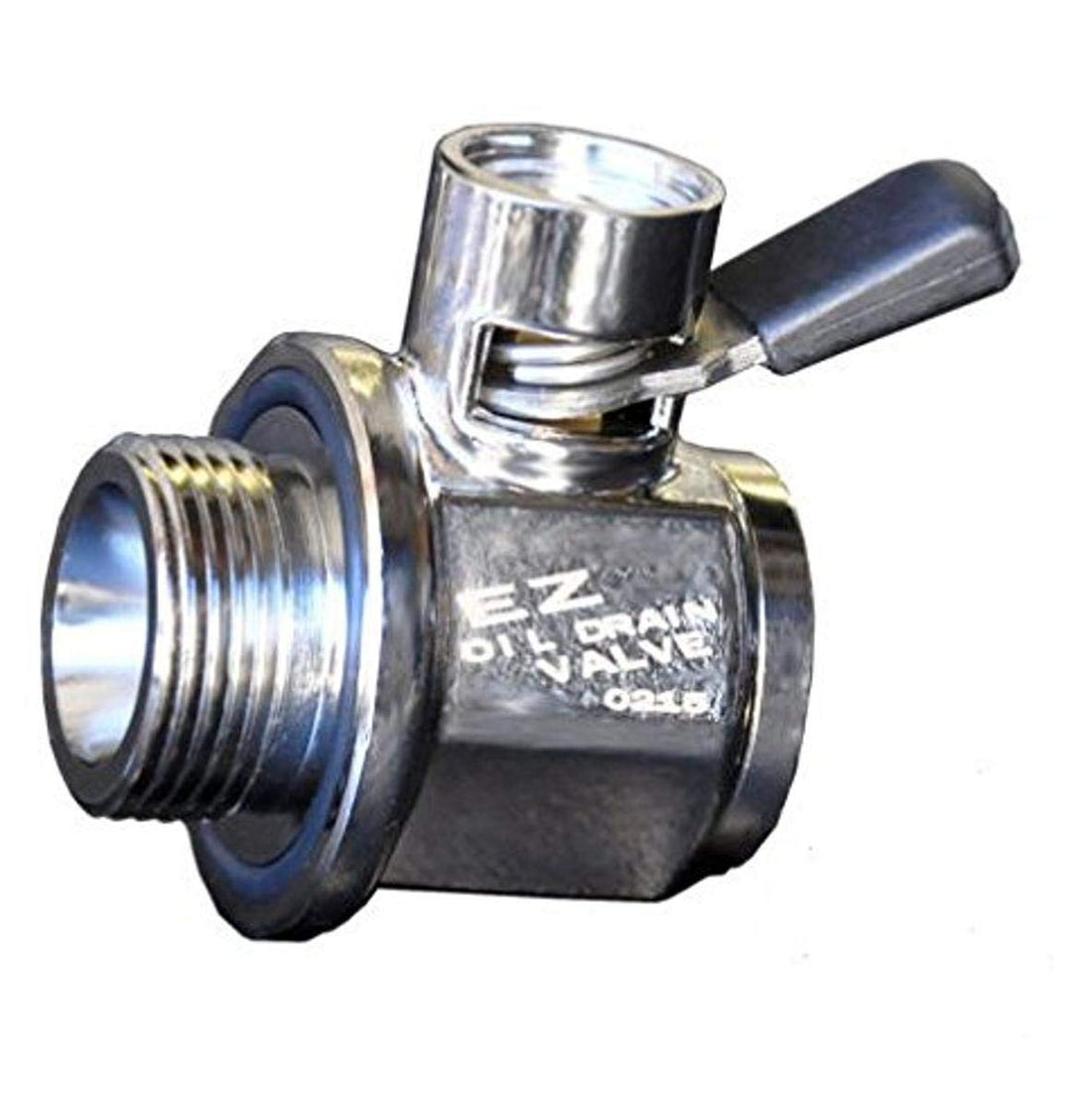 EZ (EZ-210) Silver 1-1/16"-12 UNF Thread Size Oil Drain Valve