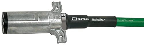 Tectran 3-in-1 Premium APL Airpower Line Set | Flexible Grips | Tractor-Trailer Hook-Up Line | 1/2" NPT Fittings |